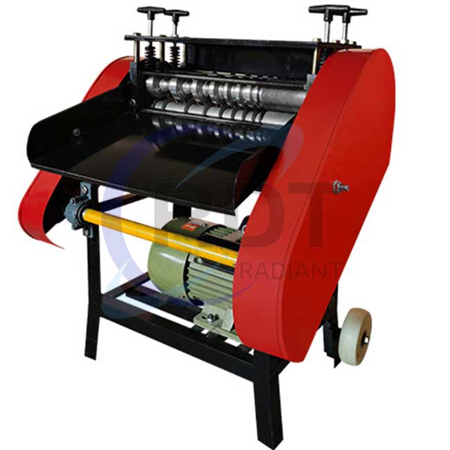 waste wire stripping machine