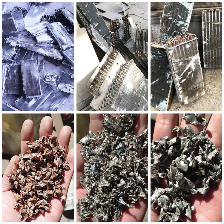 Scrap Copper Aluminum Radiator Recycling Machine